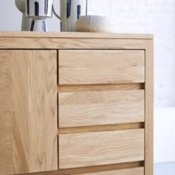 Paulo Solid Oak Dresser 80 Cm Ref. 3775 10 Paulo Solid Oak Dresser 80 Cm Ref. 3775 -Tikamoon 1200 1200 paulo solid oak dresser 80 cm 2