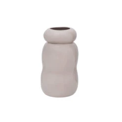 Pebbles Grey Earthenware Vase Ref. 5431