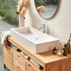 Pegase Terrazzo Washbasin 100 Cm Ref. 1782 -Tikamoon 1200 1200 pegase terrazzo washbasin 100 cm 3