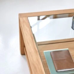 Perle Solid Teak Coffee Table Ref. 2194 -Tikamoon 1200 1200 perle solid teak coffee table 4