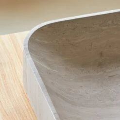 New Arrival -Tikamoon 1200 1200 perseus grey marble washbasin 1