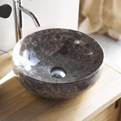 New Arrival -Tikamoon 1200 1200 pia light grey marble washbasin 1