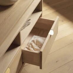 Pola Solid Oak 2-drawer Console Table Ref. 3704 -Tikamoon 1200 1200 pola solid teak 2 drawer console table 5