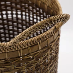 Pura Set Of Rattan Baskets Ref. 6044 8 Pura Set Of Rattan Baskets Ref. 6044 -Tikamoon 1200 1200 pura set of rattan baskets 2