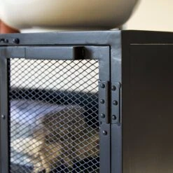 Romy Mango Wood And Metal Vanity Unit 140 Cm Ref. 3653 -Tikamoon 1200 1200 romy mango wood and metal vanity unit 140 cm 5