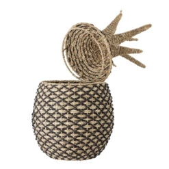 Rosamaj Plant-fibre Basket Ref. 6476 -Tikamoon 1200 1200 rosamaj plant fibre basket 2