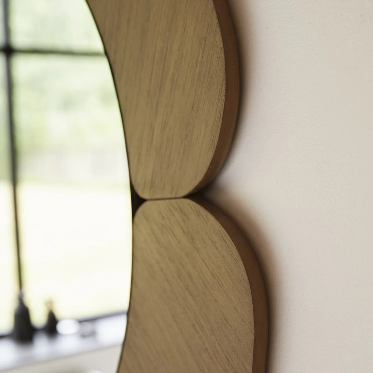 Sara Light Mindi Wood Mirror 110x110 Cm Ref. 6410 6 Sara Light Mindi Wood Mirror 110x110 Cm Ref. 6410 - Image 4