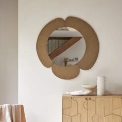 Sara Light Mindi Wood Mirror 110x110 Cm Ref. 6410 15 Sara Light Mindi Wood Mirror 110x110 Cm Ref. 6410 -Tikamoon 1200 1200 sara light mindi wood mirror 110x110 cm 6