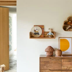 Sasha Kids Solid Teak Wall Shelf 60 Cm Ref. 5535