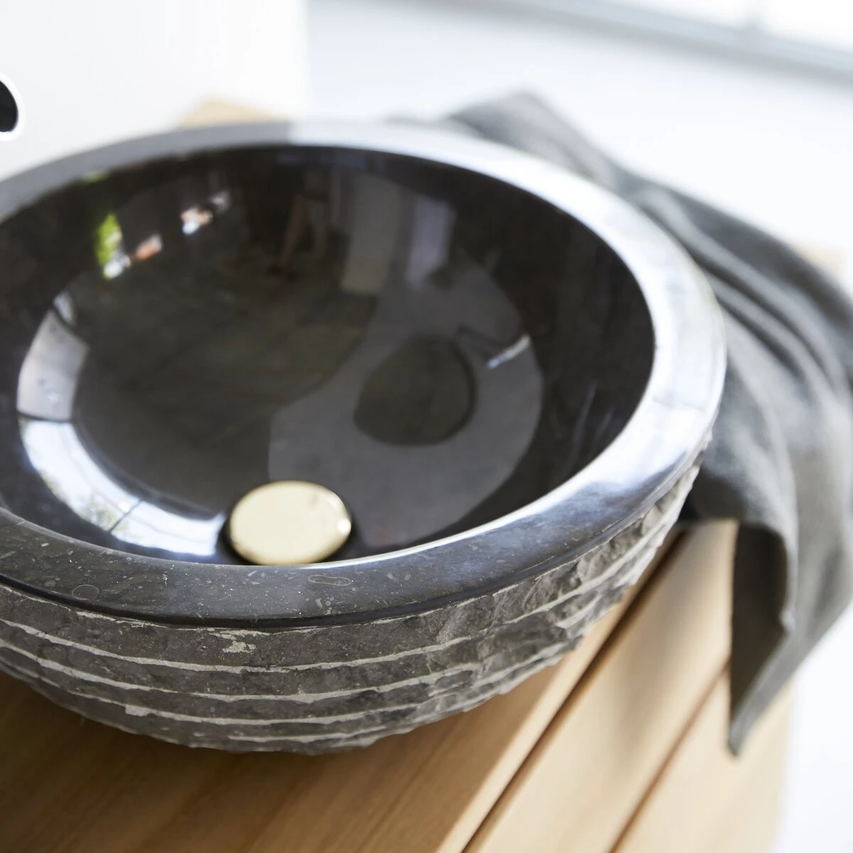 Scrula Bamoro Marble Washbasin Ref. 705 4 Scrula Bamoro Marble Washbasin Ref. 705 - Image 2