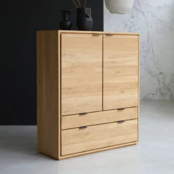 Senson Solid Oak Cabinet Ref. 4398 -Tikamoon 1200 1200 senson solid oak cabinet 3