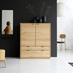 Senson Solid Oak Dresser 110 Cm Ref. 4047