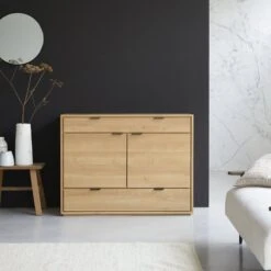 Senson Solid Oak Sideboard 120 Cm Ref. 4044