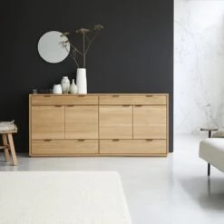 Senson Solid Oak Sideboard 200 Cm Ref. 4050