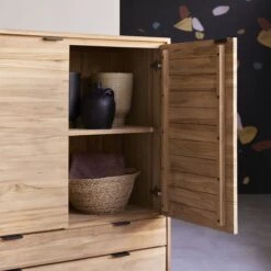 Tikamoon -Tikamoon 1200 1200 senson solid teak cabinet 1