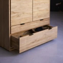 Senson Solid Teak Storage Cabinet Ref. 4494 -Tikamoon 1200 1200 senson solid teak storage cabinet 5