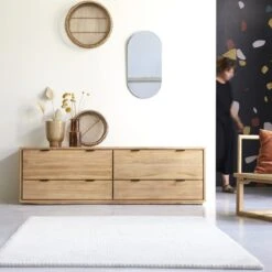 Senson Solid Teak TV Unit 180 Cm Ref. 4422