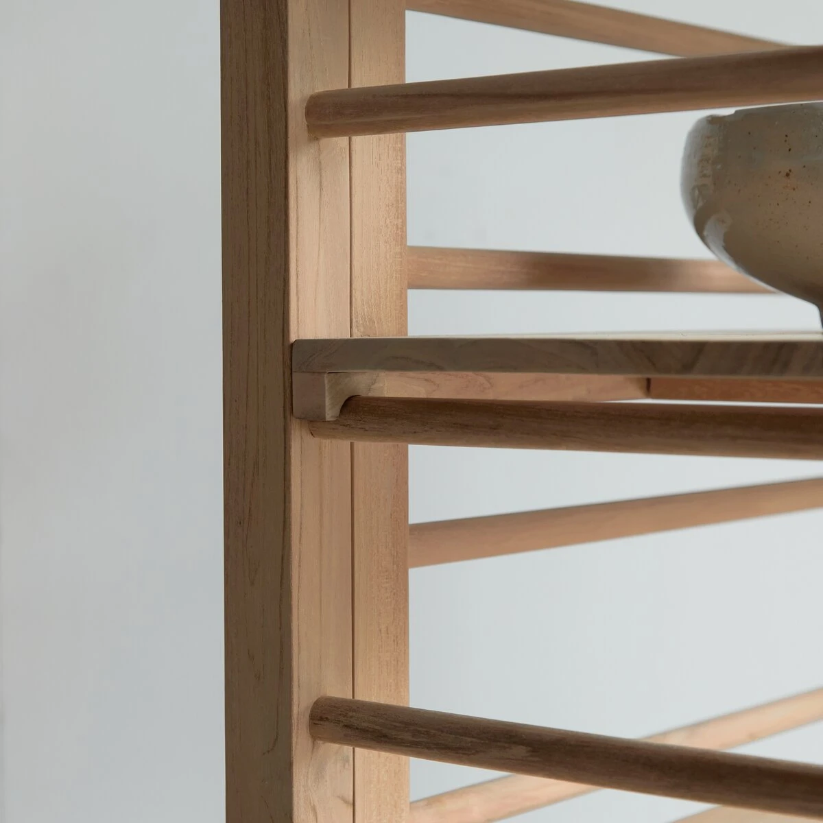 Sera Solid Teak Low Bookcase Ref. 3396 9 Sera Solid Teak Low Bookcase Ref. 3396 - Image 7