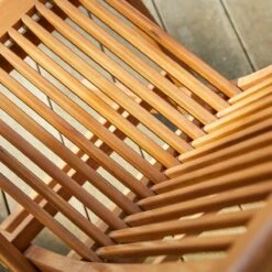 Capri Set Of 2 Solid Acacia Garden Chairs Ref. 5039 -Tikamoon 1200 1200 set of 2 capri solid acacia folding garden chairs 6