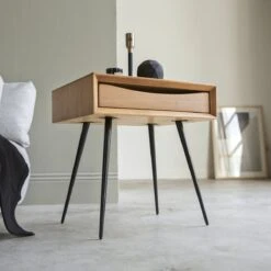 Simen Teak Bedside Table Ref. 3385 -Tikamoon 1200 1200 simen teak bedside table 6