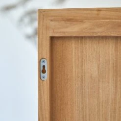 Slats Solid Teak And Marble Bathroom Cabinet 150 Cm Ref. 2591 -Tikamoon 1200 1200 slats solid teak and marble bathroom cabinet 150 cm 6