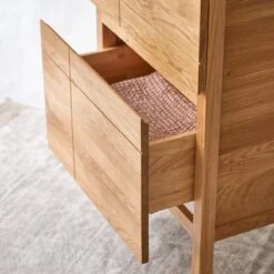 Easy Solid Oak And Lava Stone Bathroom Cabinet 60 Cm Ref. 6179 9 Easy Solid Oak And Lava Stone Bathroom Cabinet 60 Cm Ref. 6179 -Tikamoon 1200 1200 solid oak and lava stone bathroom cabinet easy 60 cm 2