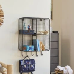 Sona Kids Square Metal Hanging Rack Ref. 5469 12 Sona Kids Square Metal Hanging Rack Ref. 5469 -Tikamoon 1200 1200 sona kids square metal hanging rack 3