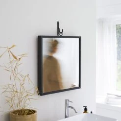 Square Metal Mirror 50 Cm Ref. 2436