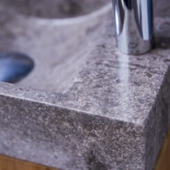 Stelle Solid Teak And Marble Vanity Cabinet Grey Ref. 2830 18 Stelle Solid Teak And Marble Vanity Cabinet Grey Ref. 2830 -Tikamoon 1200 1200 stelle solid teak and marble vanity cabinet grey 7