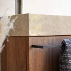 Stelle Solid Walnut And Cream Marble Washbasin Unit Ref. 4922 12 Stelle Solid Walnut And Cream Marble Washbasin Unit Ref. 4922 -Tikamoon 1200 1200 stelle solid walnut and cream marble washbasin unit 4