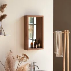 Stelle Solid Walnut Mirror 55x30 Cm Ref. 4907 -Tikamoon 1200 1200 stelle solid walnut mirror 55x30 cm 3