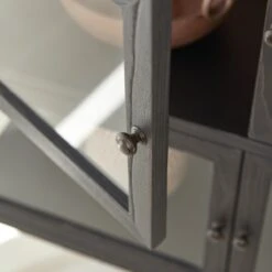 Tana ﻿Wide Elm Display Cabinet Ref. 6456 -Tikamoon 1200 1200 tana wide elm display cabinet 6