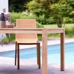 Teo Solid Teak Garden Furniture Set Ref. 4736 -Tikamoon 1200 1200 teo solid teak garden furniture set seats 4 4
