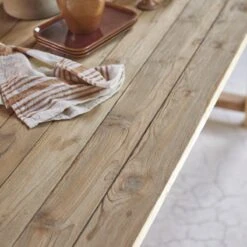 Teresa Solid Reclaimed Teak Garden Table, Seats 6-8 People Ref. 6367 10 Teresa Solid Reclaimed Teak Garden Table, Seats 6-8 People Ref. 6367 -Tikamoon 1200 1200 teresa solid reclaimed teak garden table seats 6 8 people 2