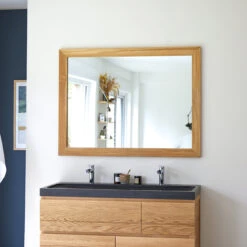 Tona Solid Teak Mirror 120x90 Cm Ref. 462 -Tikamoon 1200 1200 tona solid teak mirror 120x90 cm 2