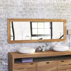 Tona Solid Teak Mirror 160x60 Cm Ref. 515