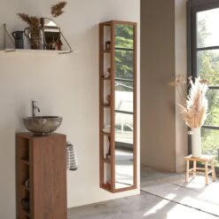 Twig Right Solid Walnut Column Ref. 4904