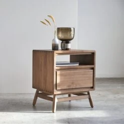 Twist Solid Reclaimed Teak Bedside Table Ref. 2232 -Tikamoon 1200 1200 twist solid teak bedside table 3