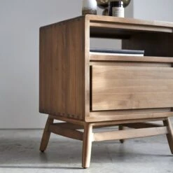 Twist Solid Reclaimed Teak Bedside Table Ref. 2232 -Tikamoon 1200 1200 twist solid teak bedside table 5