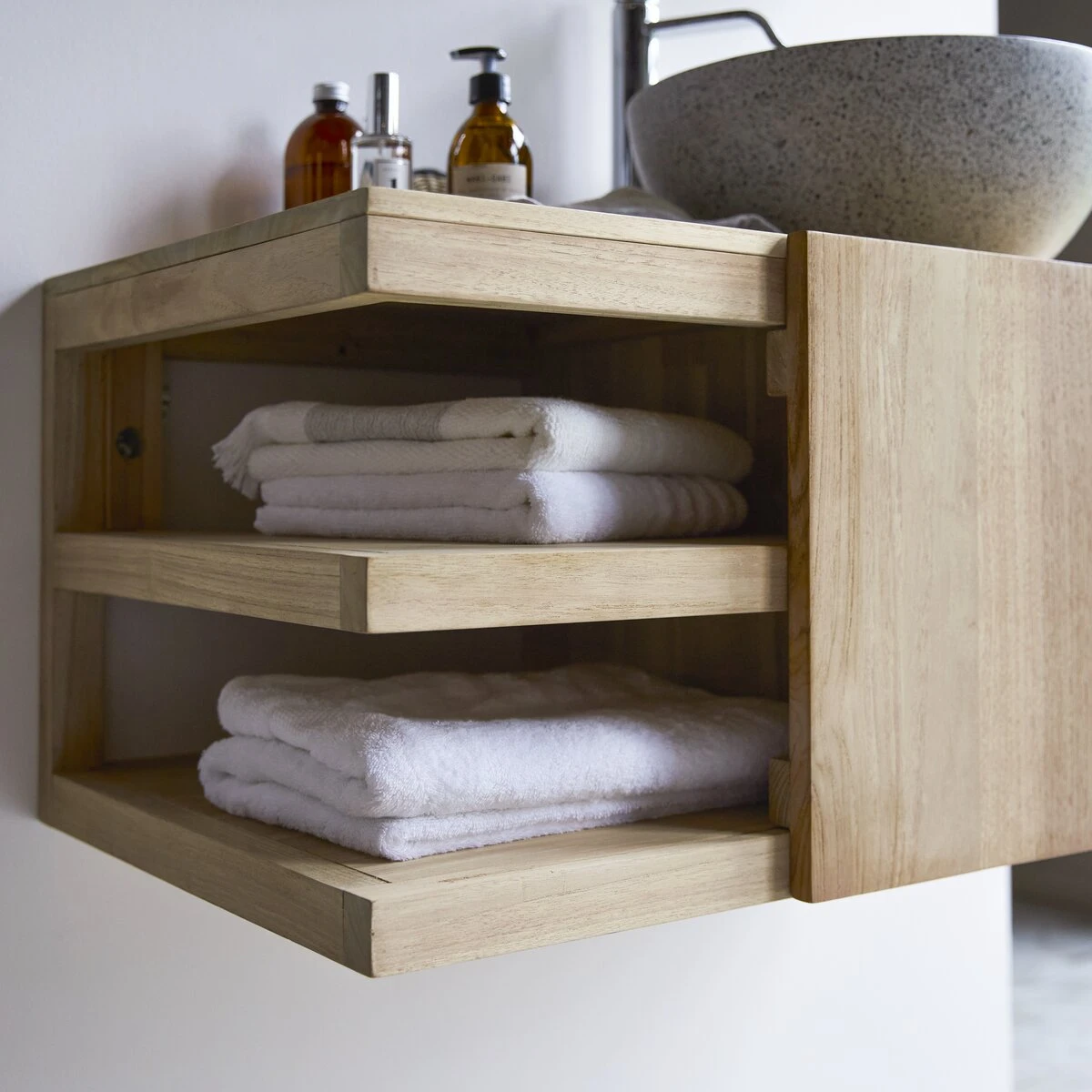 Typo Solid Teak Vanity Unit 90 Cm Ref. 1772 7 Typo Solid Teak Vanity Unit 90 Cm Ref. 1772 - Image 5