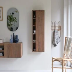 Typo Solid Walnut Column Ref. 4883