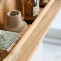 Ugo Solid Teak Bathroom Shelf 100 Cm Ref. 2803 -Tikamoon 1200 1200 ugo solid teak bathroom shelf 100 cm 2