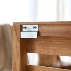 Urbain Kids Solid Teak Headboard With Shelves 135 Cm Ref. 5526 -Tikamoon 1200 1200 urbain kids solid teak headboard with shelves 135 cm 4