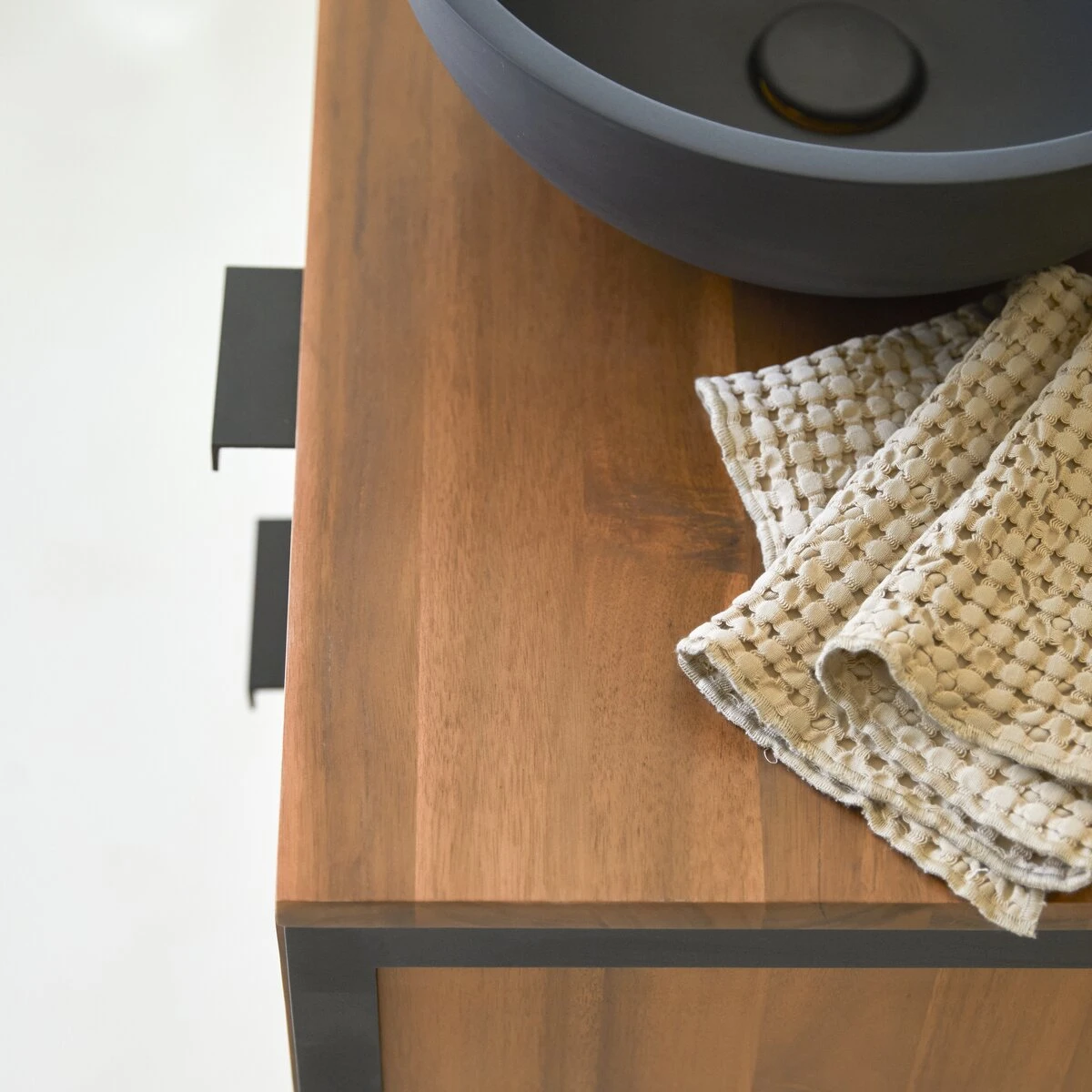 Urban Solid Acacia Vanity Unit 100 Cm Ref. 6424 5 Urban Solid Acacia Vanity Unit 100 Cm Ref. 6424 - Image 3