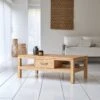 Vertigo Solid Teak Coffee Table Ref. 1829 -Tikamoon 1200 1200 vertigo solid teak coffee table