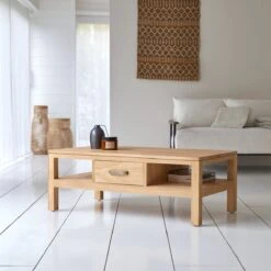 Vertigo Solid Teak Coffee Table Ref. 1829